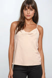 Twisted Front Bust Fitted Cami
