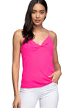 Twisted Front Bust Fitted Cami