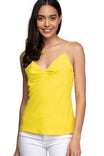 Twisted Front Bust Fitted Cami