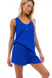 Elastic Waist Satin Shorts