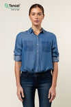 Tencel™ Long Sleeve Button Down