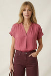 Drop Shoulder Blouse