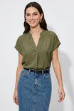 Drop Shoulder Blouse
