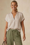Drop Shoulder Blouse