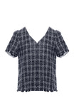 Cap Sleeve Regular Blouse