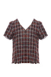 Cap Sleeve Regular Blouse