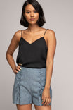 Lace-up Jacquard Shorts