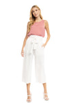 High Waist Culottes Pants