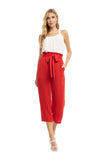 High Waist Culottes Pants