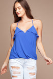 Surplice T Back Lovely Top