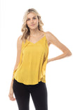 Spaghetti Strap Ruffle Top