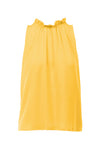 Picot Edge Finished Sleeveless Top