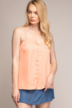 Self Cover Button With Cami Top