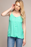 Self Cover Button With Cami Top