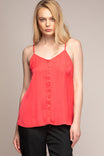 Self Cover Button With Cami Top