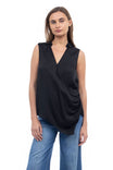 Surplice Side Cinch Top