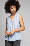 V Neck Drop Shoulder Top