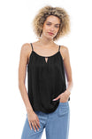 Round Neck Cami Woven