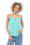 Round Neck Cami Woven