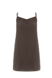 Cluney Lace Attached Criss-cross Back Strap Shift Dress
