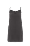 Cluney Lace Attached Criss-cross Back Strap Shift Dress