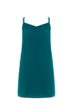 Cluney Lace Attached Criss-cross Back Strap Shift Dress