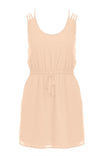 Sleeveless Multi-strap Back Sundae Dress