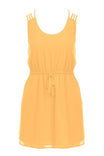 Sleeveless Multi-strap Back Sundae Dress