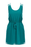 Sleeveless Multi-strap Back Sundae Dress