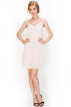Pin Tuck Cami Dress With Waist Tie