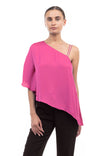 One Shoulder Trapezium Top