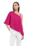 One Shoulder Trapezium Top