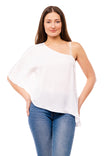 One Shoulder Trapezium Top