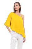 One Shoulder Trapezium Top