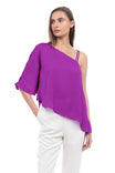 One Shoulder Trapezium Top