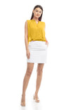 Illusion Two-piece Short Dress