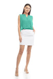 Illusion Two-piece Short Dress
