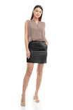 Illusion Two-piece Short Dress