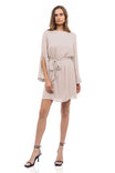 Tunic Dress With Flair Sleeves