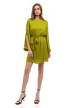 Tunic Dress With Flair Sleeves