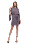 Tunic Dress With Flair Sleeves