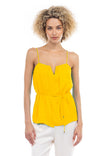 A-Line Top With Self-Belt