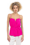 A-Line Top With Self-Belt