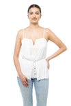 A-Line Top With Self-Belt