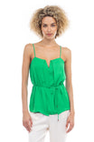 A-Line Top With Self-Belt