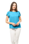 Tulip Short Sleeve Blouse
