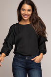 Flowy Blouse With Ruffle Detail