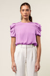 Draped Sleeve Blouse