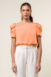 Draped Sleeve Blouse