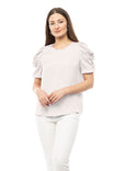 Draped Sleeve Blouse